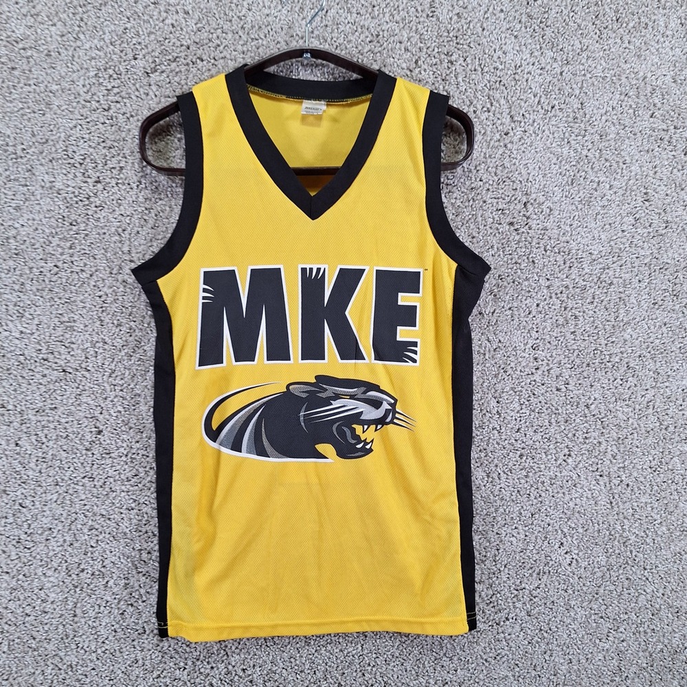 Success Promotions Jersey Youth L Yellow MKE Panthers‎ #6 Basketball Streetwear